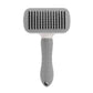 Dog Hugs Cat Self - Cleaning Cat Grooming Comb - Stainless Steel Fine Needle Comb for Cats - Pets Perfect