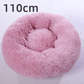 Cozy Haven: Luxurious Round Pet Bed For Winter Comfort - Pets Perfect