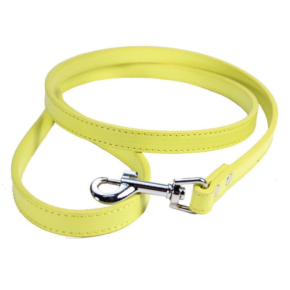 Luxury Leather Pet Leash - Stylish And Durable Cat And Dog Chain - Pets Perfect