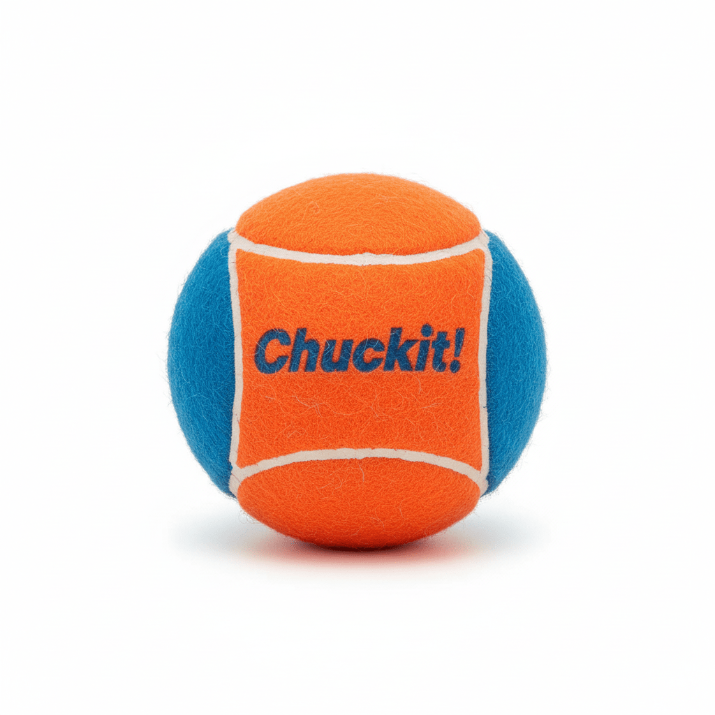 Chuckit! Tennis Ball Dog Toy Shrink Sleeve Blue/Orange 1ea/LG, 1 pk - Pets Perfect