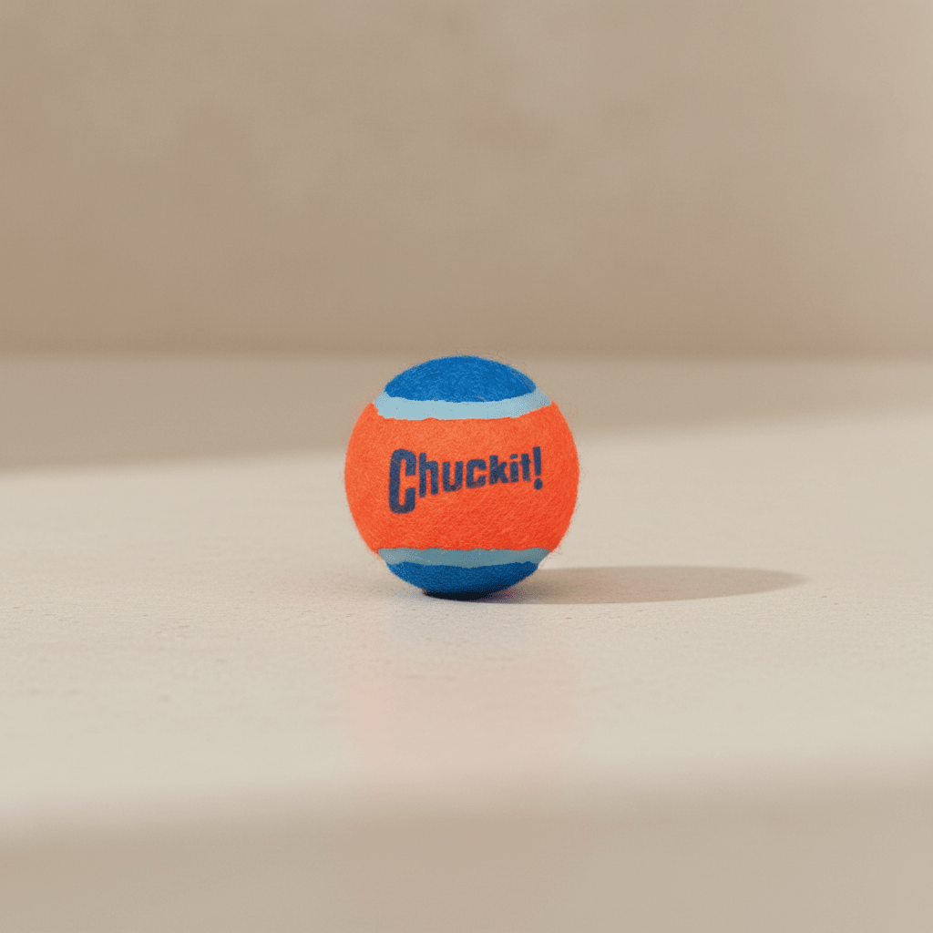 Chuckit! Tennis Ball Dog Toy Shrink Sleeve Blue/Orange 1ea/SM, 2 pk - Pets Perfect