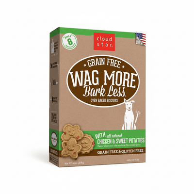 Cloud Star Wagmore Grain-Free Chicken Sweet Potato Dog Treats 19 lb