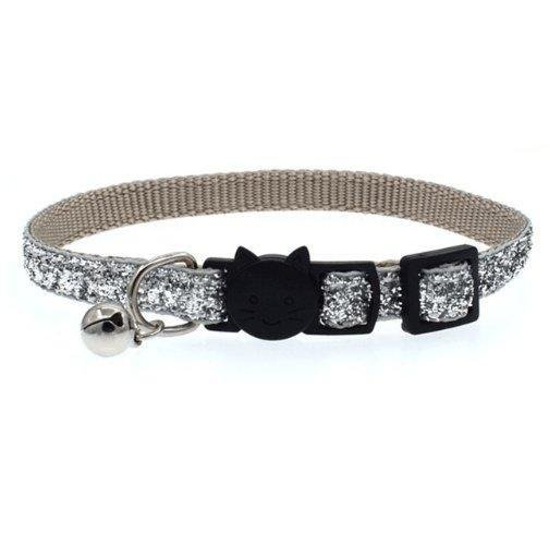 Colorful Fish Scale Cat Collar With Adjustable Bell - Stylish And Safe Pet Accessory - Pets Perfect