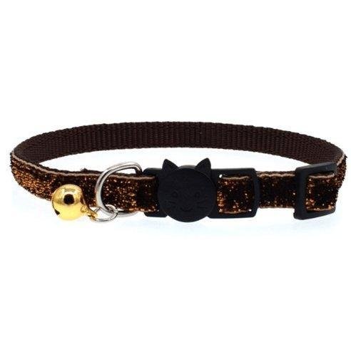 Colorful Fish Scale Cat Collar With Adjustable Bell - Stylish And Safe Pet Accessory - Pets Perfect