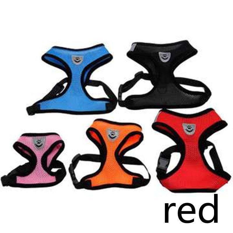 Comfort Mesh Dog Vest Harness - Stylish And Breathable Dog Chest Harness - Pets Perfect