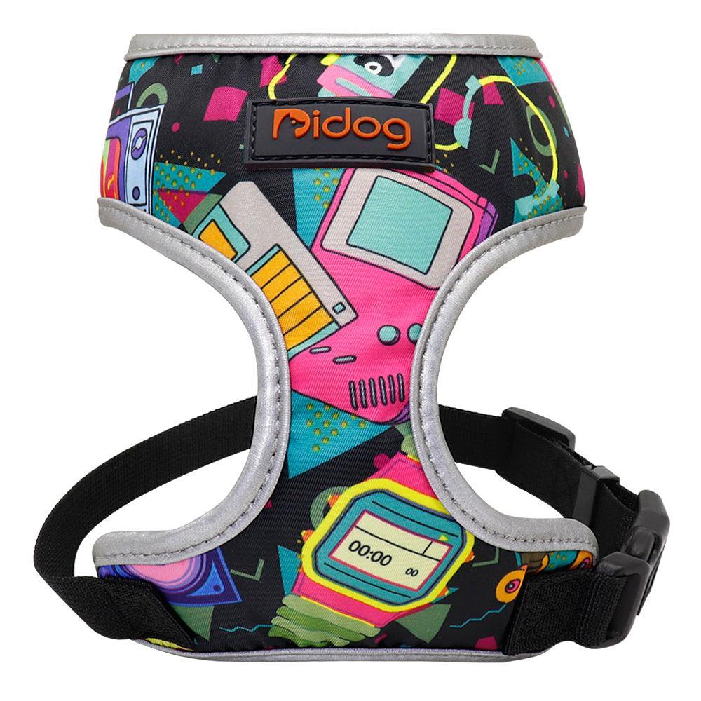 Dog Hugs Cat ComfortFit Nylon Harness & Leash Set - Breathable Adjustable Harness for Cats & Small Dogs - Pets Perfect