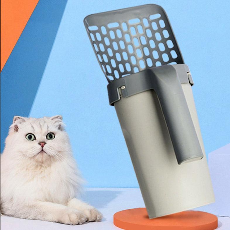 Convenient Cat Litter Storage Box With Built - In Shovel - Pets Perfect