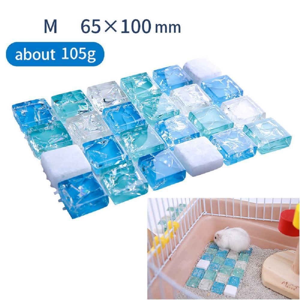CoolBuddy Hamster Chill Mat - Natural Stone Cooling Pad for Small Pets - Pets Perfect