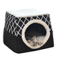 Cosycave Cat Hideaway - Cozy Enclosed Pet Bed For Cats And Small Dogs - Pets Perfect