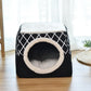 Cosycave Cat Hideaway - Cozy Enclosed Pet Bed For Cats And Small Dogs - Pets Perfect