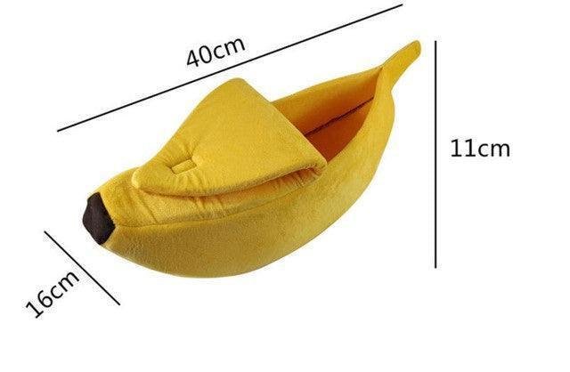 Cozy Banana Dog Bed - The Ultimate Snuggle Spot For Your Furry Friend - Pets Perfect