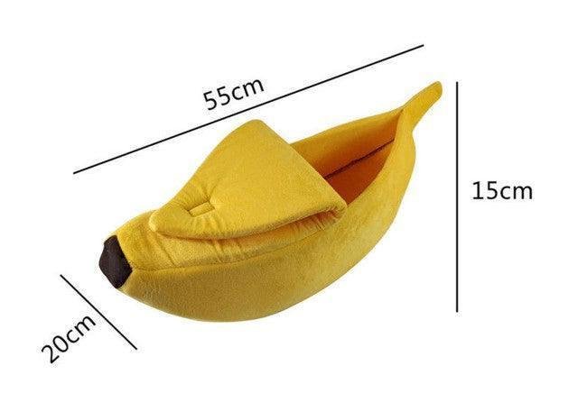 Cozy Banana Dog Bed - The Ultimate Snuggle Spot For Your Furry Friend - Pets Perfect
