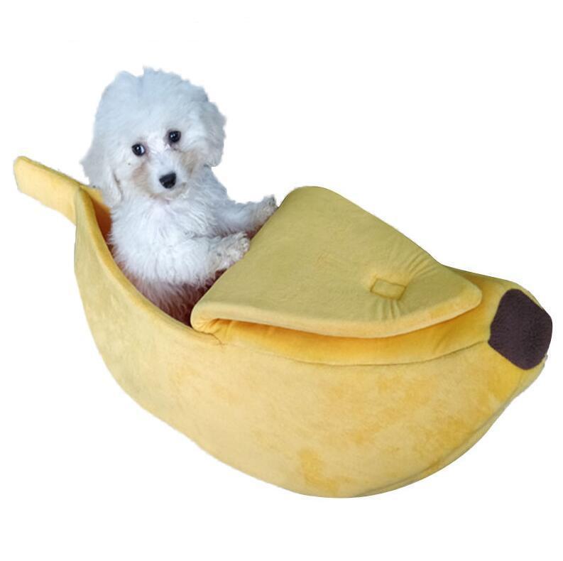 Cozy Banana Dog Bed - The Ultimate Snuggle Spot For Your Furry Friend - Pets Perfect