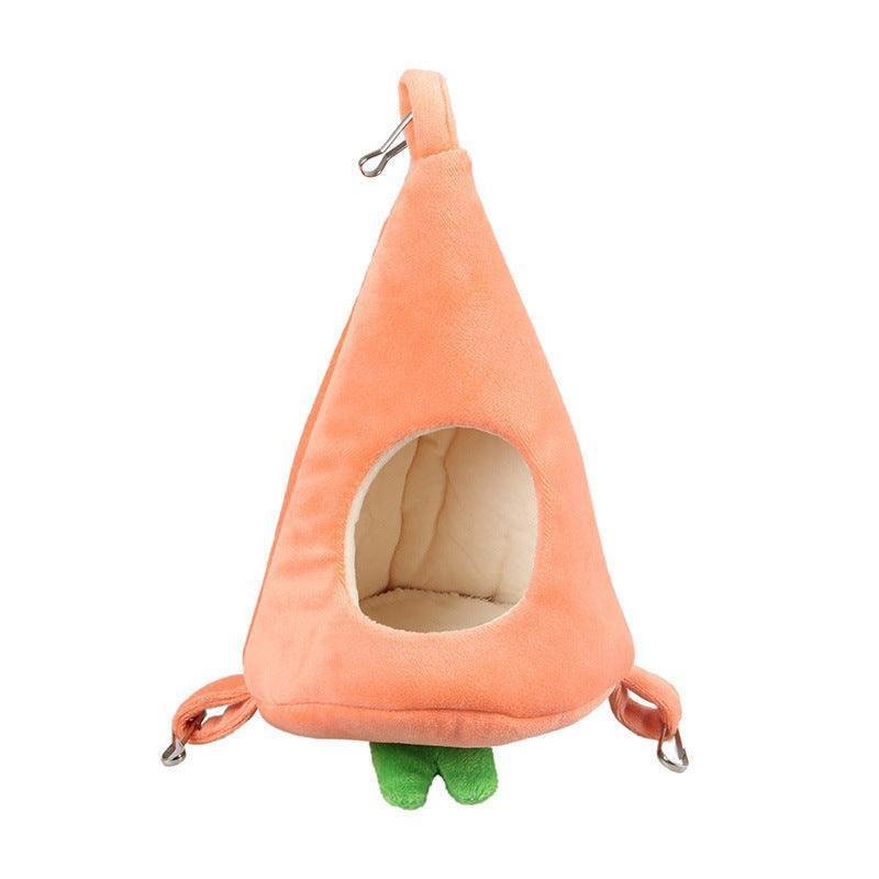 Carrot Shaped Hideaway for Hamsters & Small Pets - Pets Perfect
