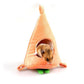 Carrot Shaped Hideaway for Hamsters & Small Pets - Pets Perfect