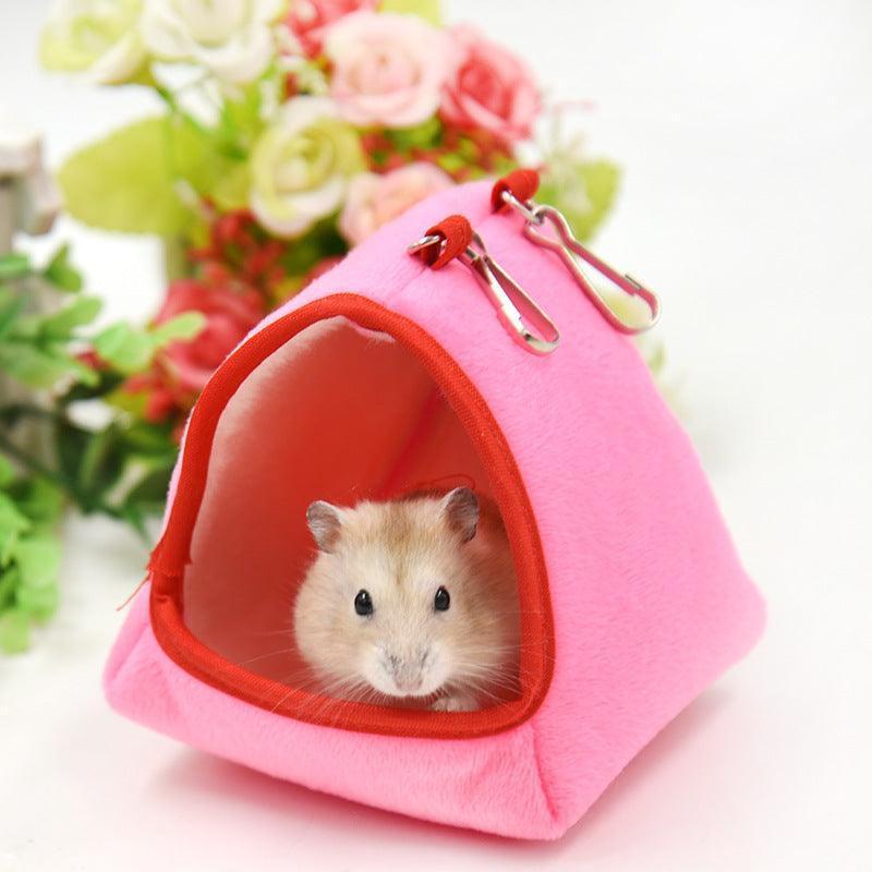 Cotton Hamster Nest with Pad - Soft Bedding in Multiple Designs - Pets Perfect