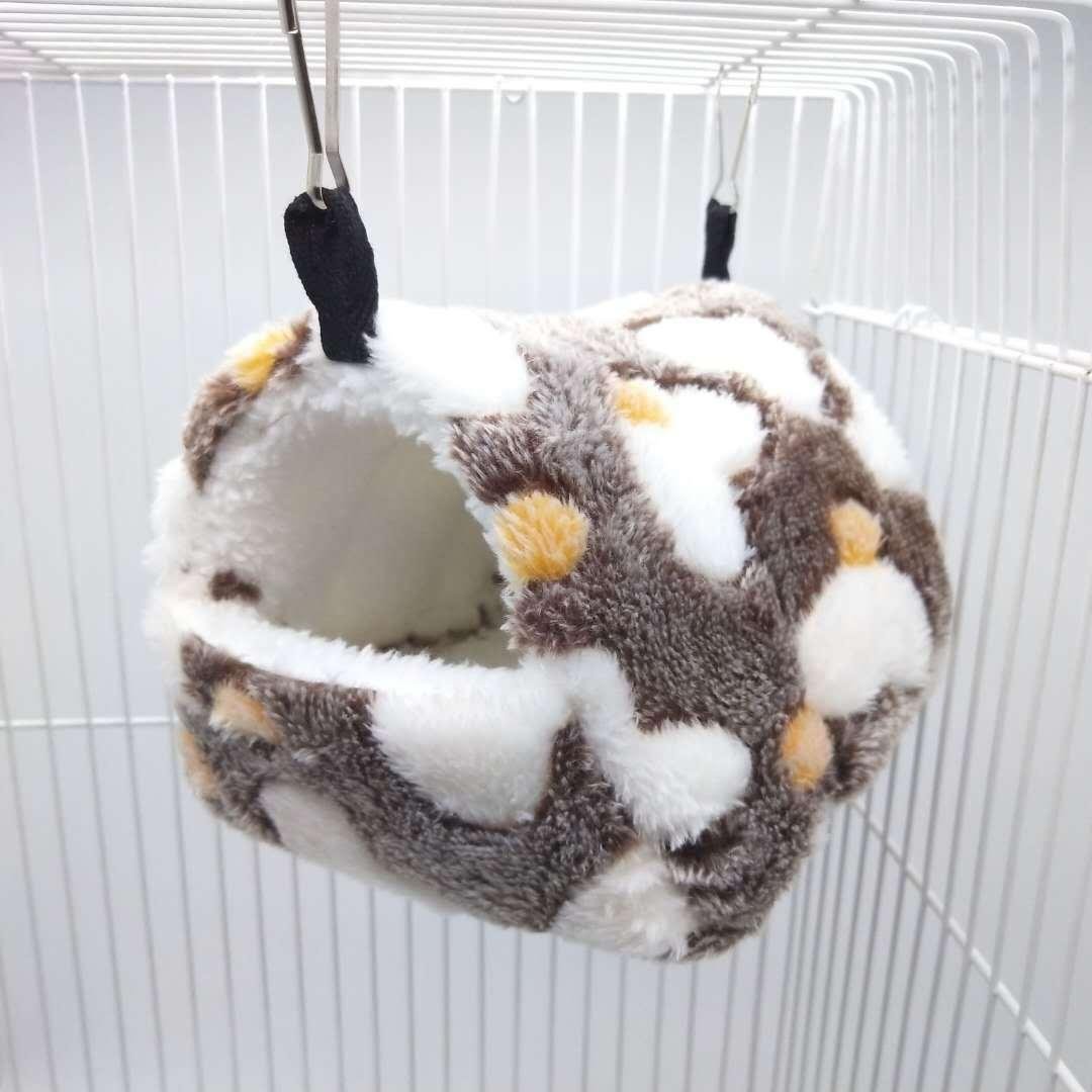 Cotton Pet Bed & Swing for Hamsters, Squirrels & Chinchillas - Pets Perfect