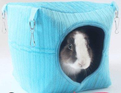 Colorful Cotton Nest for Small Pets Winter Warmth - Pets Perfect