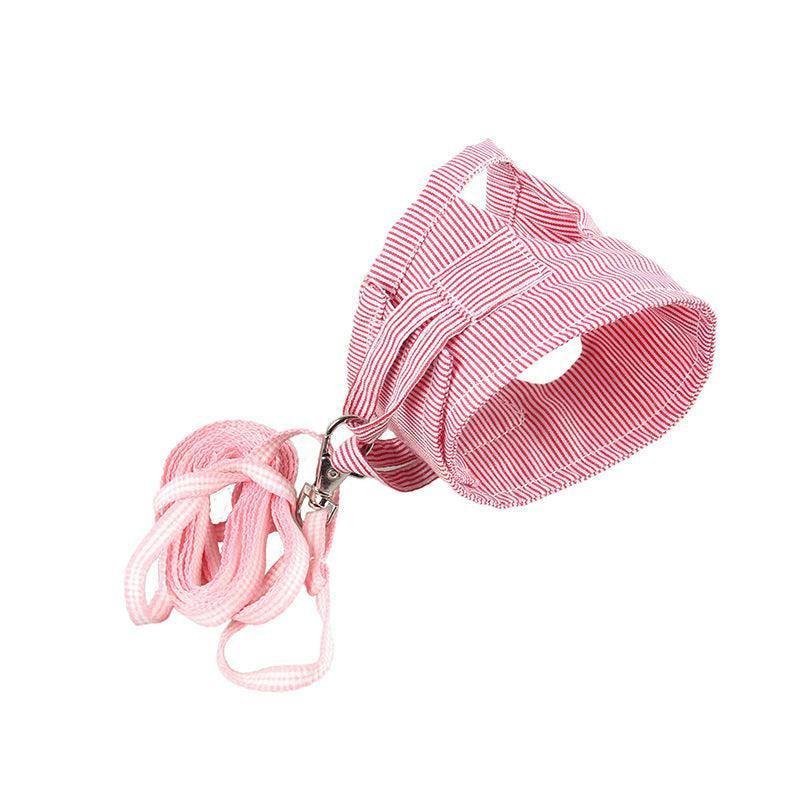 Cotton Leash for Small Pets Red & Blue Traction Rope - Pets Perfect