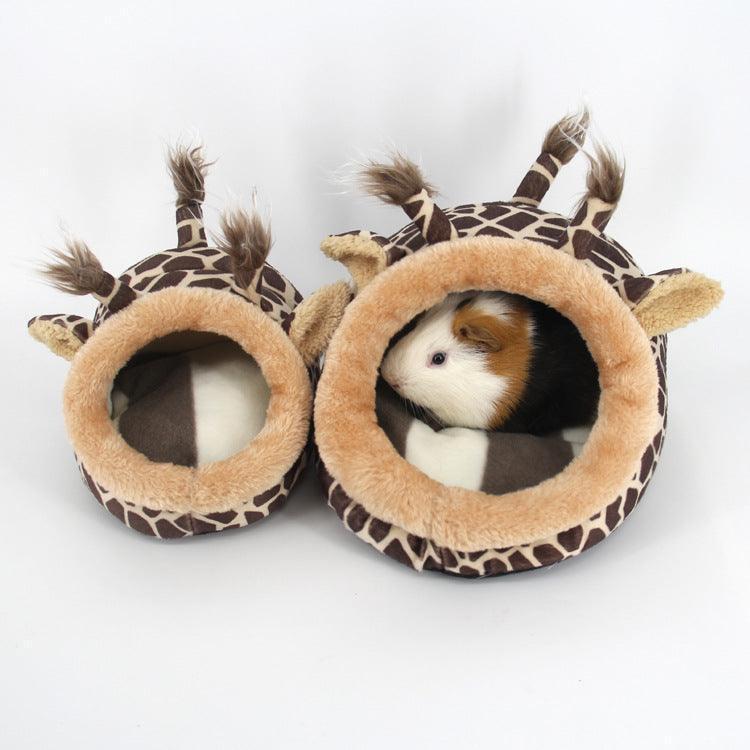 Soft Pet Bed for Small Animals - Washable Cushioned Haven - Pets Perfect
