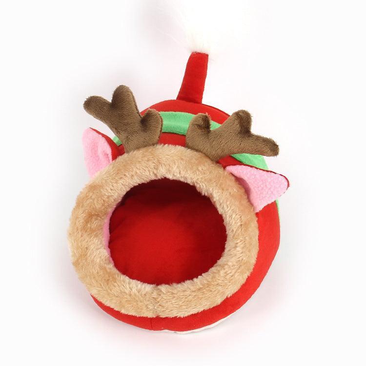 Soft Pet Bed for Small Animals - Washable Cushioned Haven - Pets Perfect
