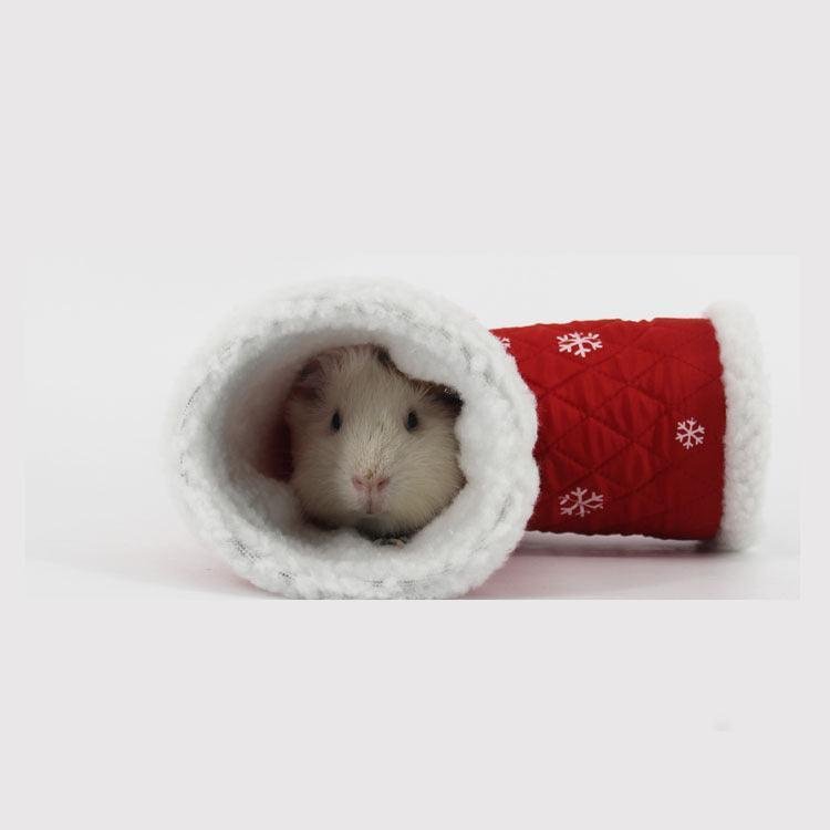 Cozy Critter Winter Retreat - Three - Channel Sleeping Bag for Hamsters & Hedgehogs - Pets Perfect