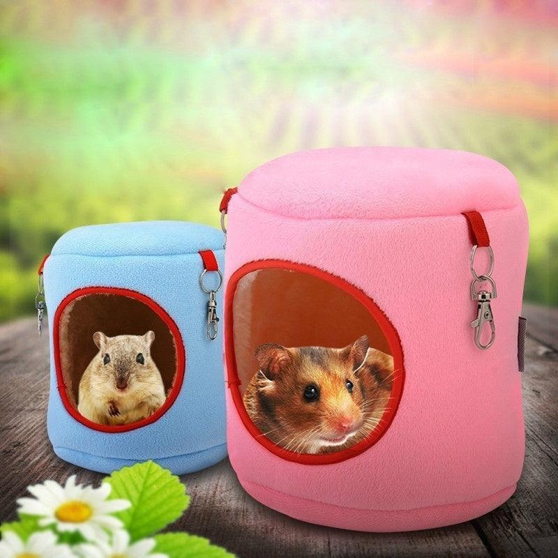 Flannel Hanging Hammock for Small Pets Cozy Bed - Pets Perfect
