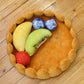 Cozy Fruit Tart Pet Bed - A Sweet Retreat For Your Furry Friends