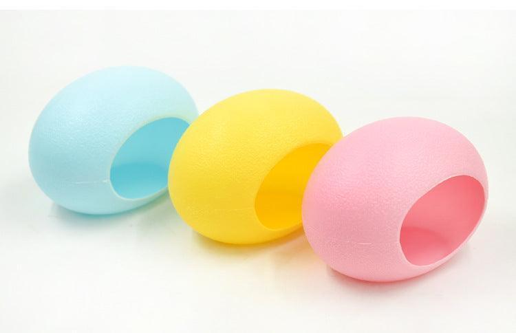 Cozy Hamster Haven - Easter Egg Nest Plastic Hideout for Hamsters - Pets Perfect