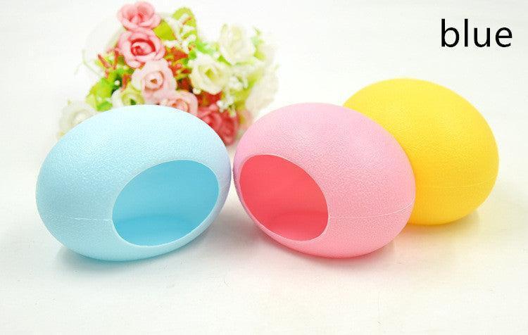 Cozy Hamster Haven - Easter Egg Nest Plastic Hideout for Hamsters - Pets Perfect