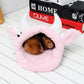 Plush Pet Nest for Guinea Pigs - Warm Soft Retreat for Small Animals - Pets Perfect