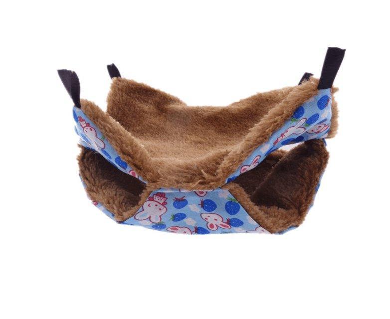 Fabric Hammock for Hamsters Cozy Elevated Bed - Pets Perfect