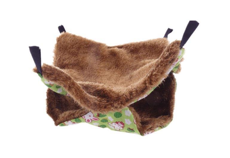Fabric Hammock for Hamsters Cozy Elevated Bed - Pets Perfect