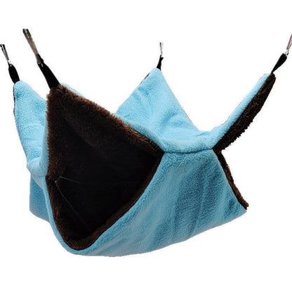 Plush Hamster Nest & Hammock with Metal Buckle - Pets Perfect