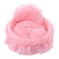 Cozy Haven Lace Pet Bed - Pets Perfect