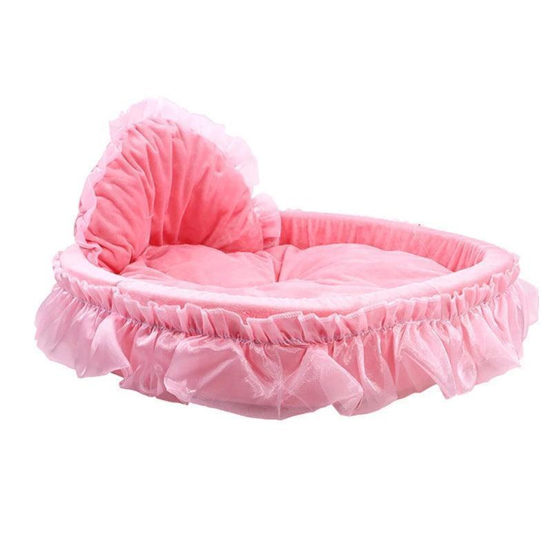 Cozy Haven Lace Pet Bed - Pets Perfect