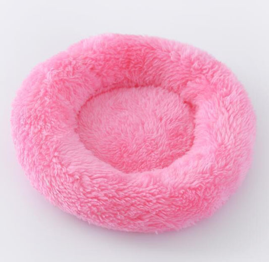 Cozy Haven Pet Nest - Luxurious Arctic Velvet Warmth For Small Pets.