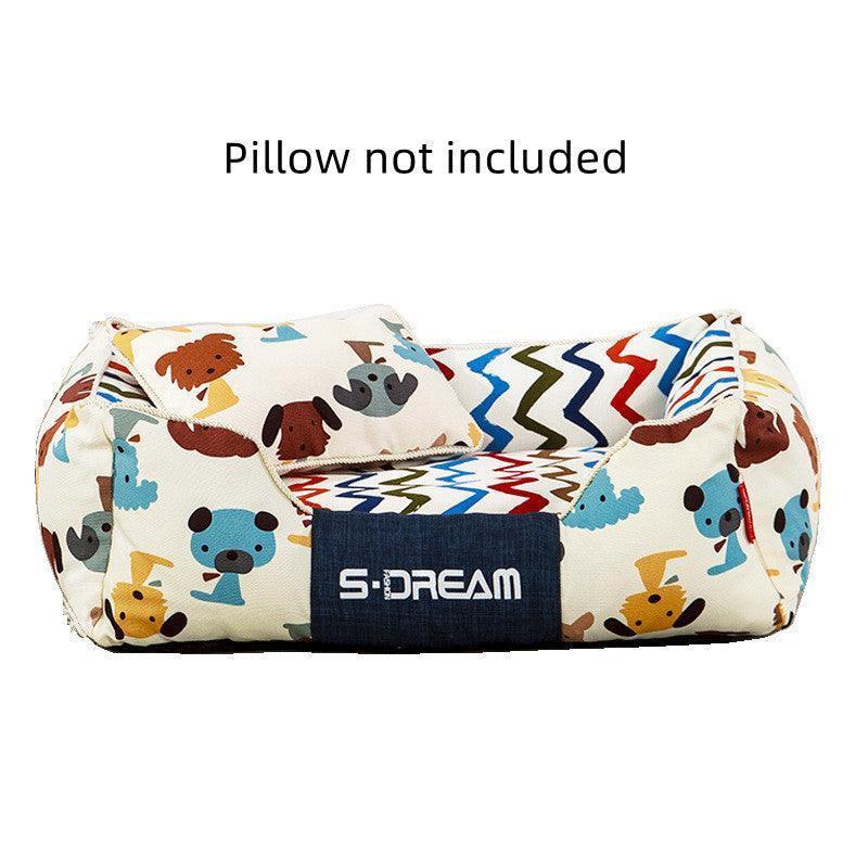 Cozy Haven: The Ultimate Removable And Washable Dog Cat Bed - Pets Perfect