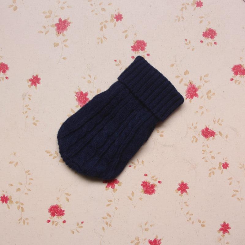 Cozy Knitted Wool Dog Sweater - Warm Winter Pet Clothing - Pets Perfect