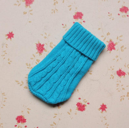 Cozy Knitted Wool Dog Sweater - Warm Winter Pet Clothing - Pets Perfect