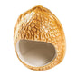 Ceramic Hamster Hideout - Nutshell Nest for Small Pets.