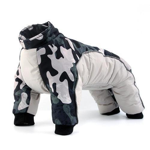 Cozy Paws Winter Dog Jacket - Cotton Clothes in 5 Vibrant Colors - Pets Perfect