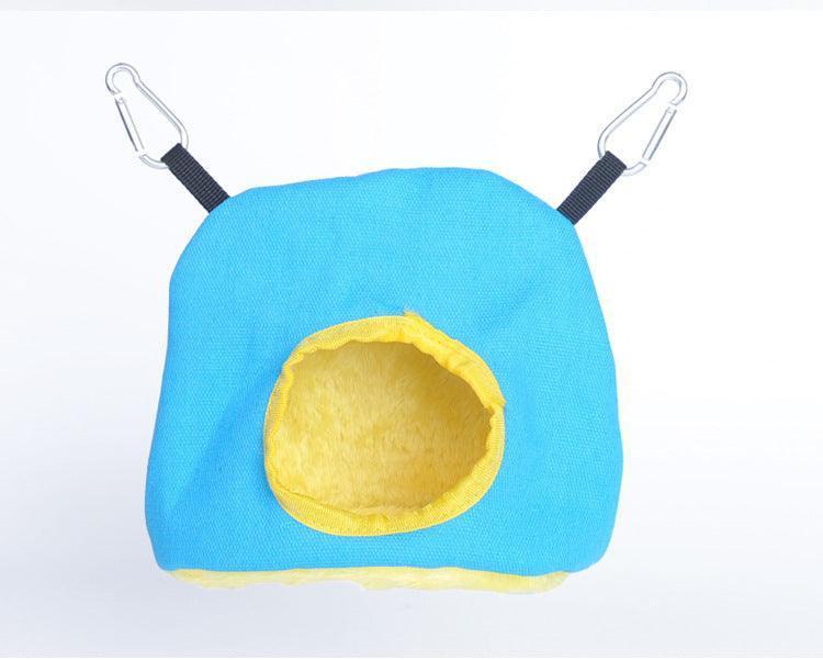 Plush Hanging Hammock for Small Pets - Cozy Elevated Sleeping Bed - Pets Perfect