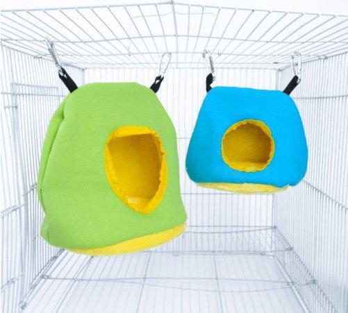 Plush Hanging Hammock for Small Pets - Cozy Elevated Sleeping Bed - Pets Perfect