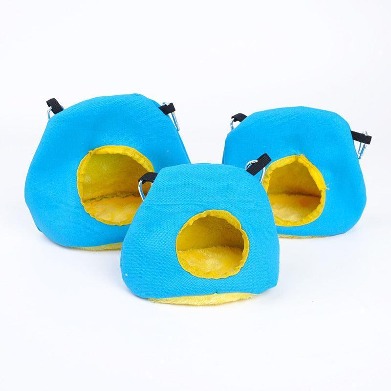 Plush Hanging Hammock for Small Pets - Cozy Elevated Sleeping Bed - Pets Perfect