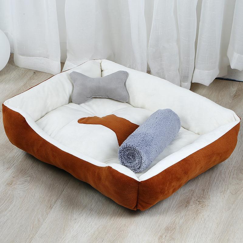Cozy Retreat Large Dog Bed - Pets Perfect