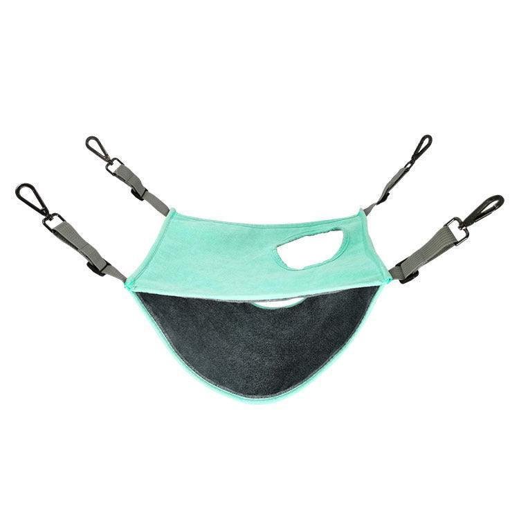 Double Layer Hammock for Small Pets Suede & Velvet - Pets Perfect