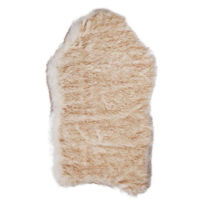 Cozycanine Plush Dog Bed - Luxurious Beige Mat For Restful Pet Sleep - Pets Perfect