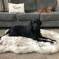 Cozycanine Plush Dog Bed - Luxurious Beige Mat For Restful Pet Sleep - Pets Perfect
