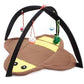 Cozycat Foldable Cartoon Cat Play Tent Hammock: The Ultimate Cat Haven - Pets Perfect